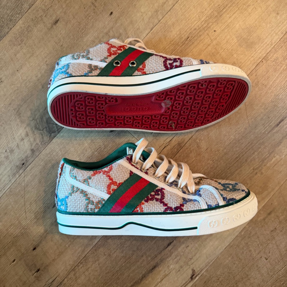 Gucci 1977 Tennis Sneakers | Multicolor - Picture 5 of 11
